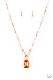 Queen Bling-Copper Necklace