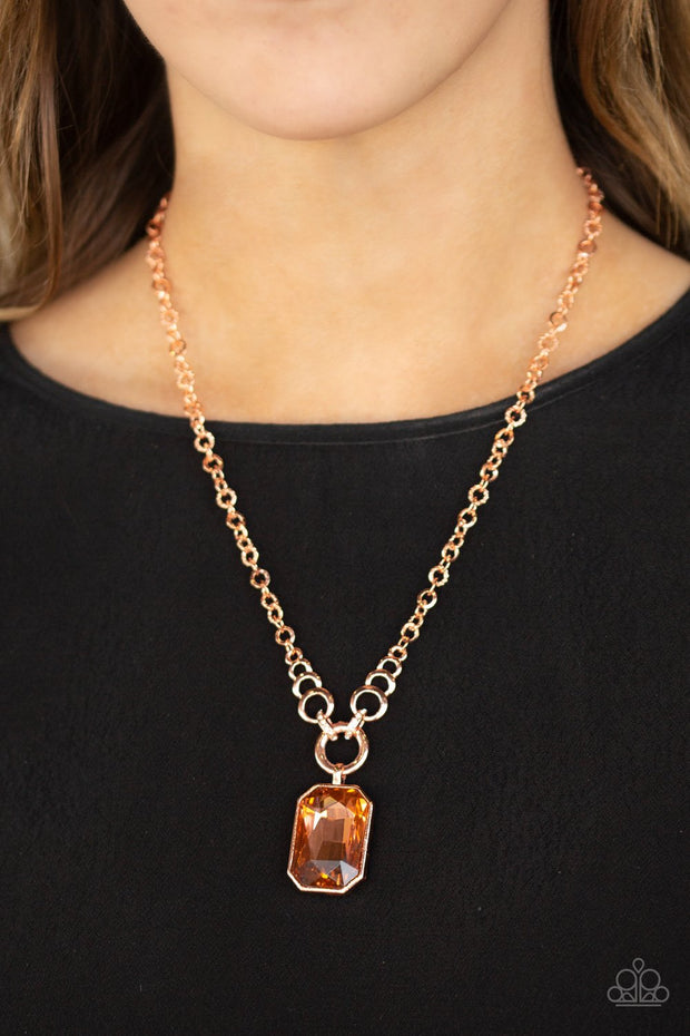 Queen Bling-Copper Necklace