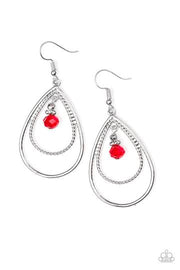 REIGN On My Parade - Red - Earrings