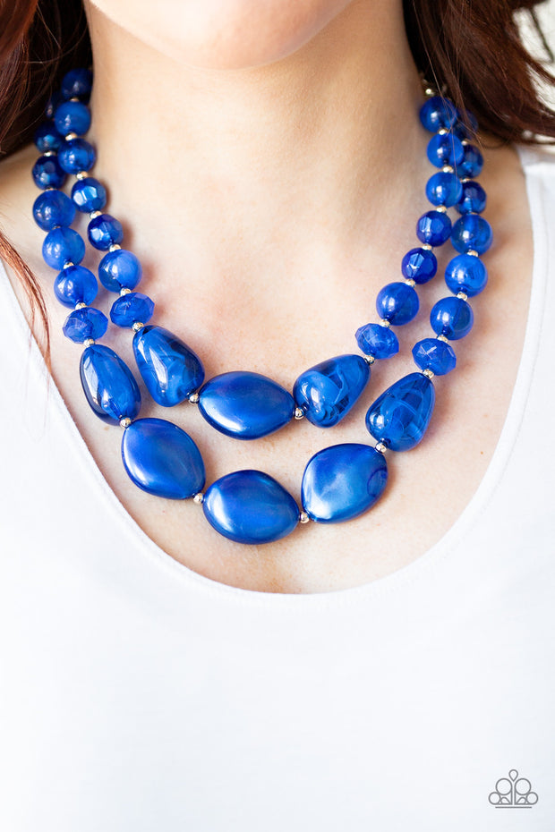 Beach Glam - Blue Necklace