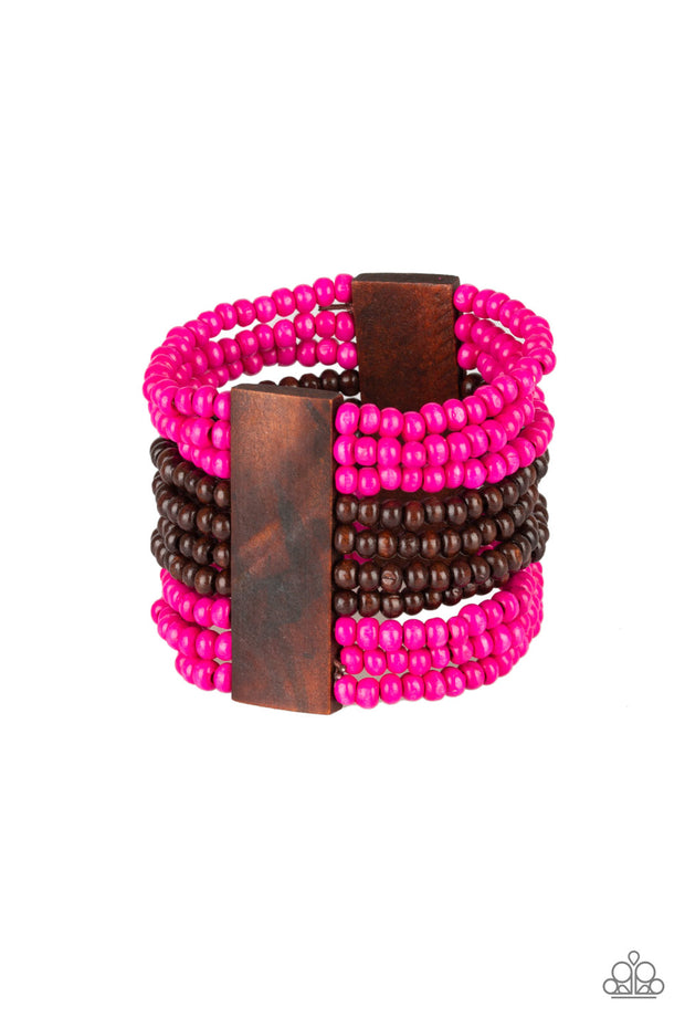 Wooden bracelet for African attire