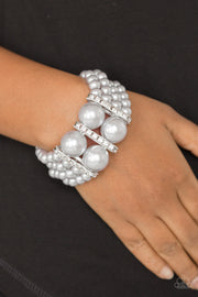 Romance Remix - Silver Pearl Bracelet