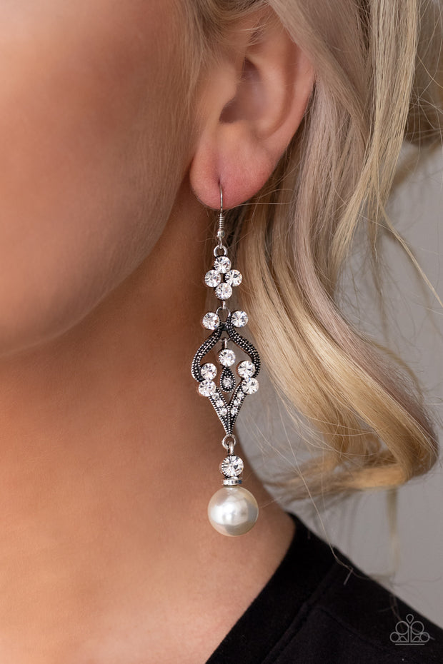 Elegantly Extravagant - Pearl Earrings