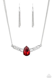 Red Rhinestone necklace