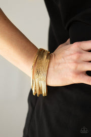 Paparazzi Out of the Box - Bracelet Gold