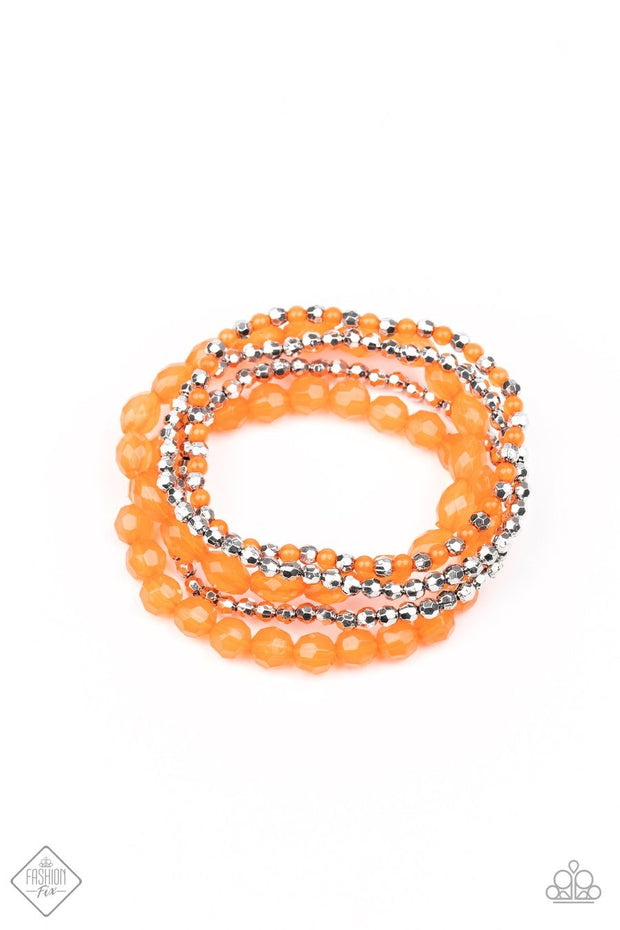 Sugary Sweet Orange Bracelet
